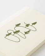MD Notebook [A6] Embroidery Edition: Trees