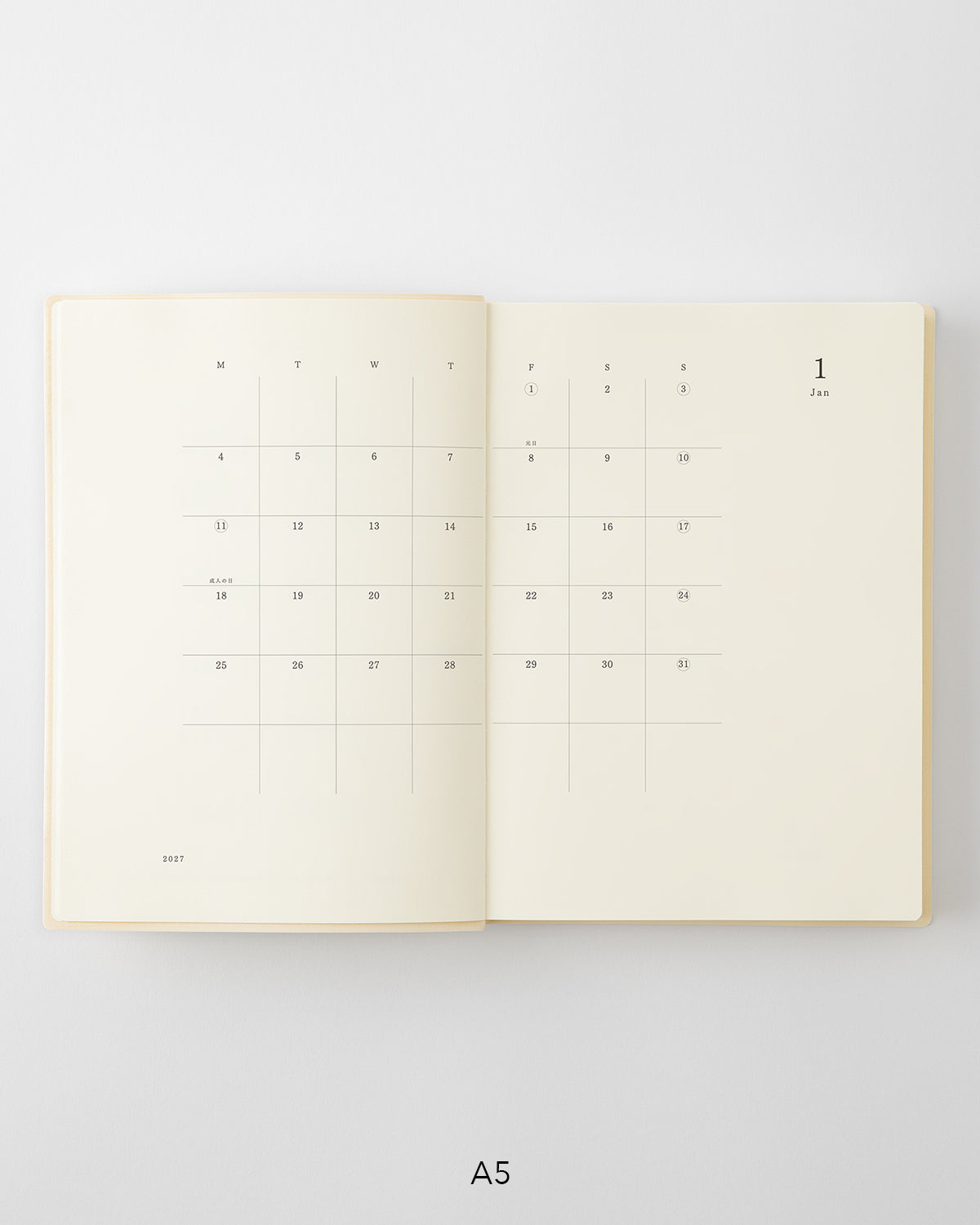 MD Notebook Diary 1 Day 1 Page A5