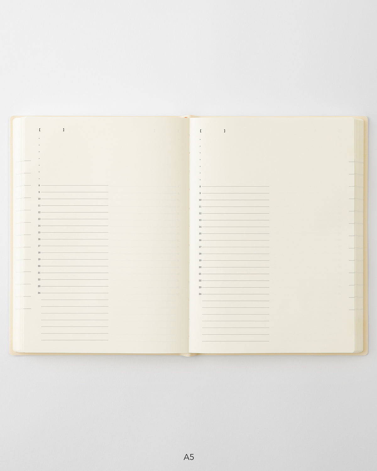 MD Notebook Diary 1 Day 1 Page A5