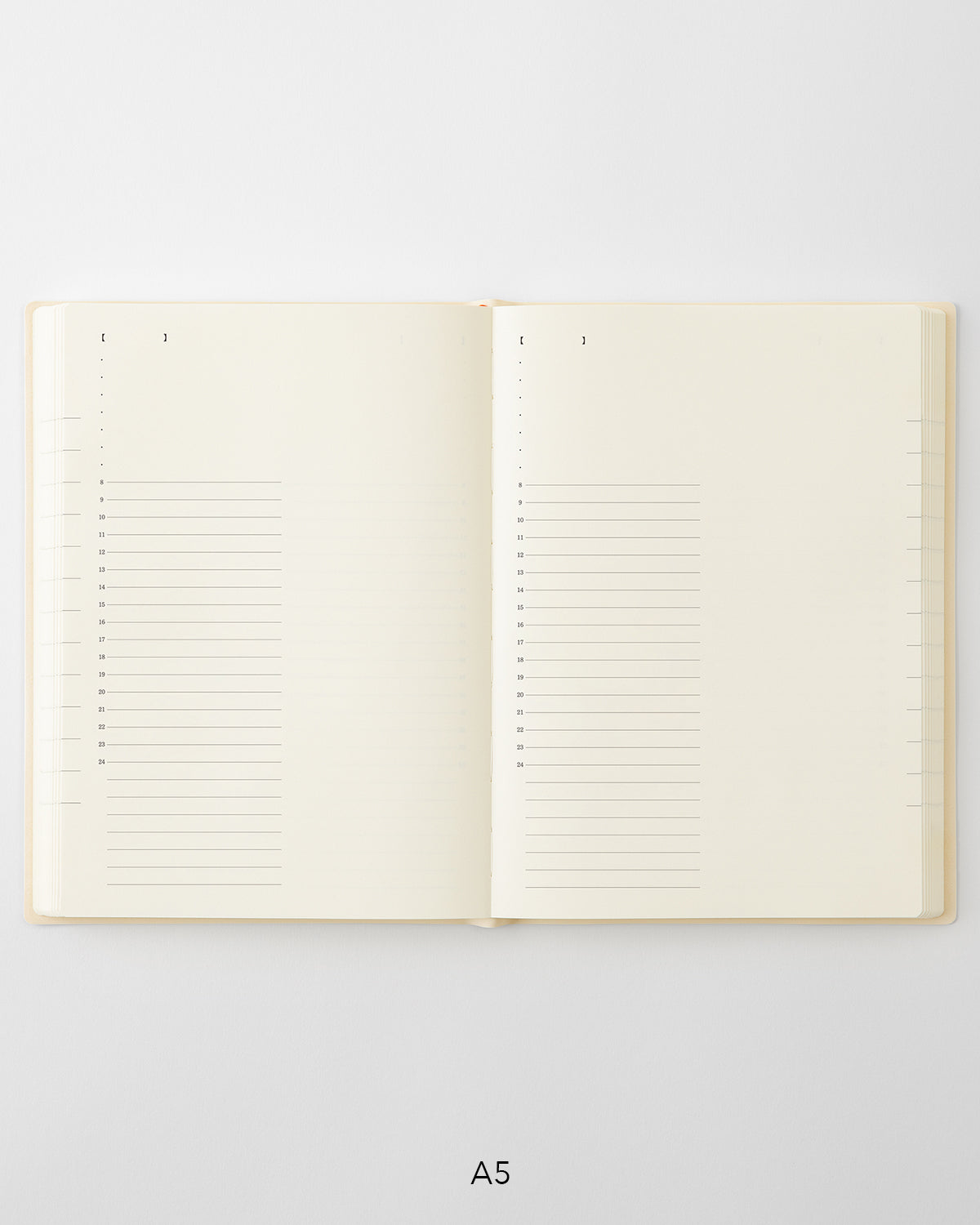 MD Notebook Diary 1 Day 1 Page A5