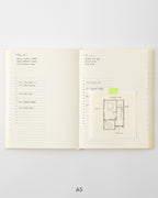 MD Notebook Diary 1 Day 1 Page A5