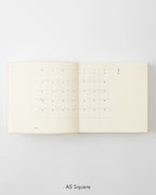 MD Notebook Diary 1 Day 1 Page A5 Square