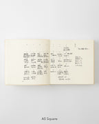 MD Notebook Diary 1 Day 1 Page A5 Square