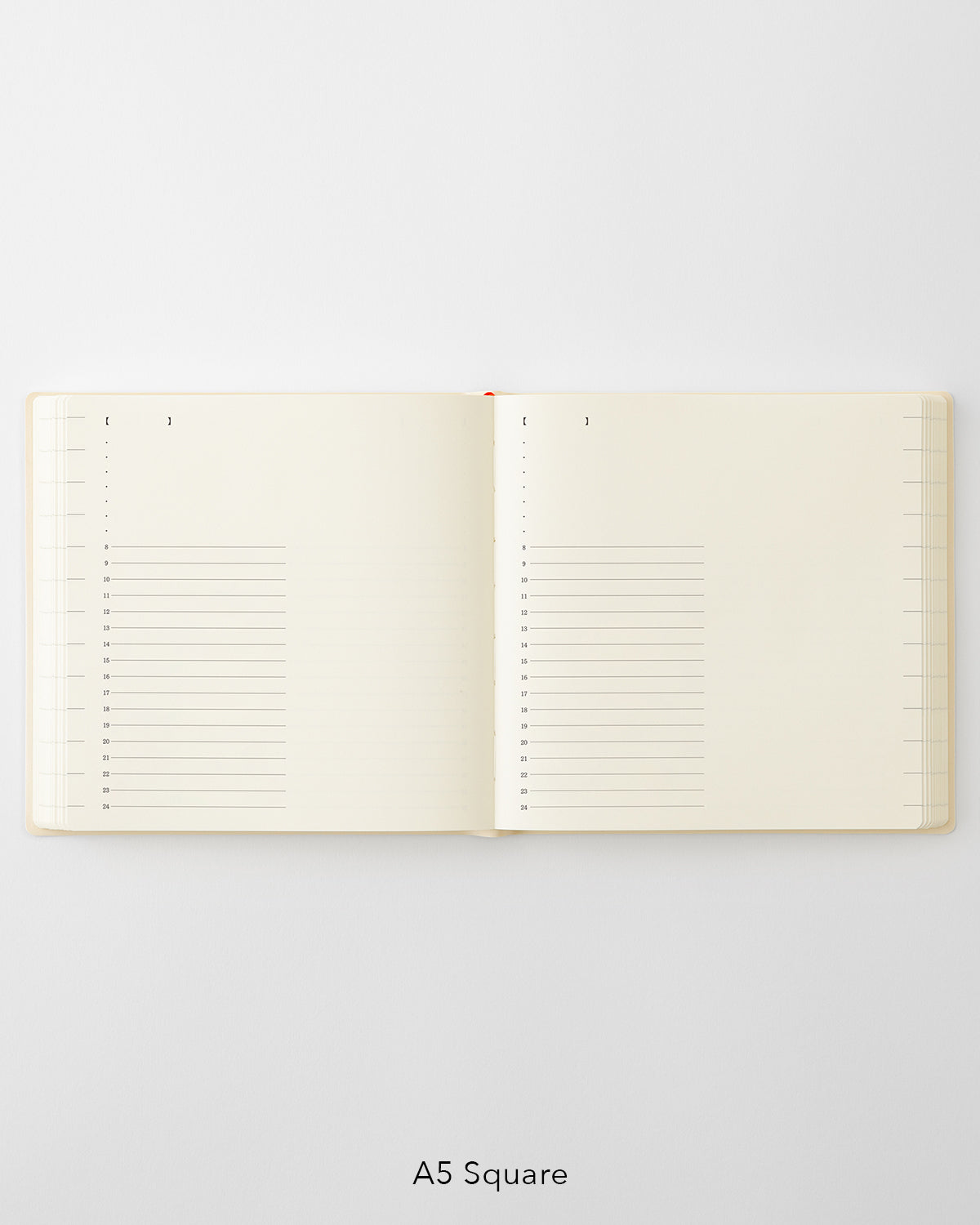 MD Notebook Diary 1 Day 1 Page A5 Square