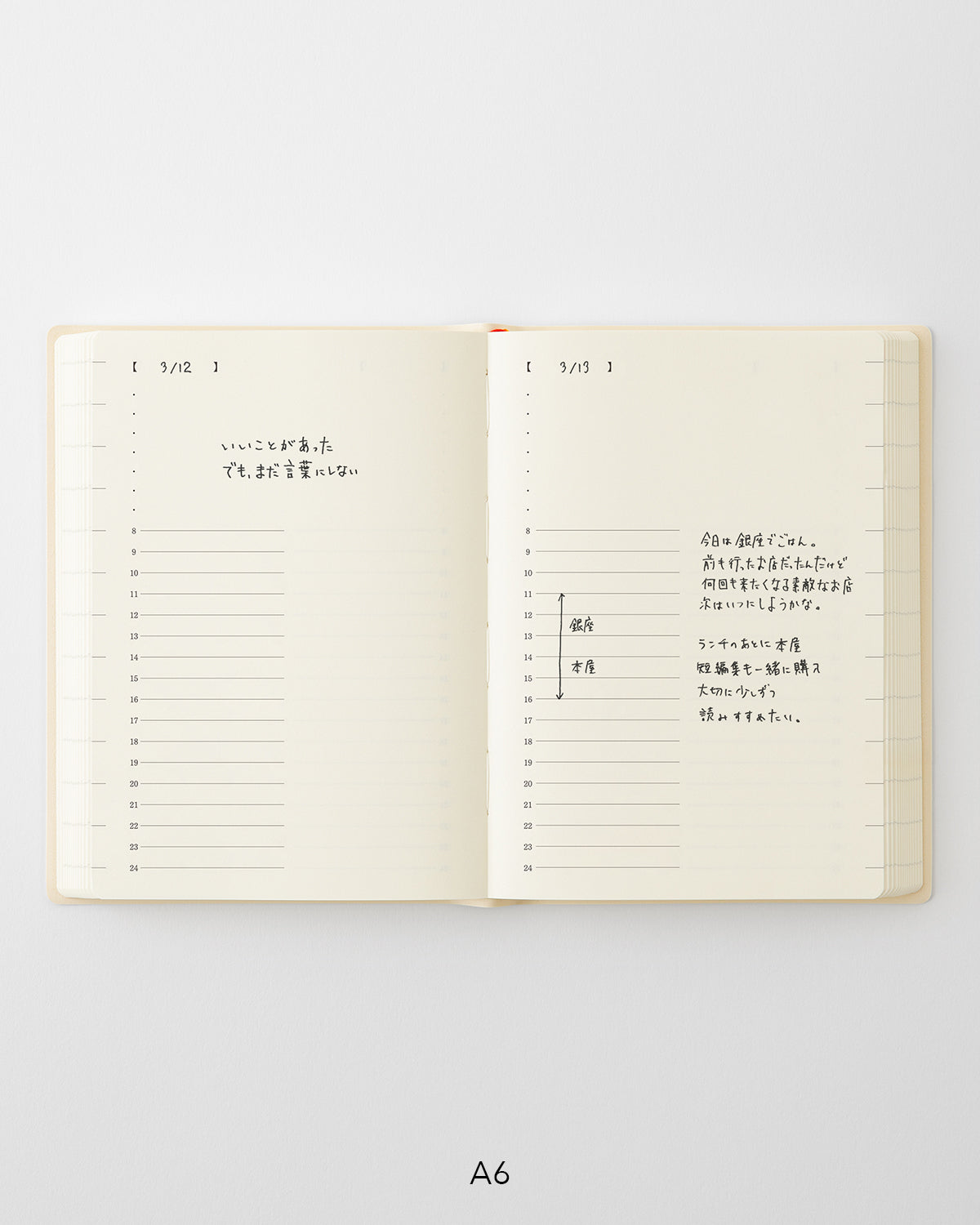 MD Notebook Diary 1 Day 1 Page A6