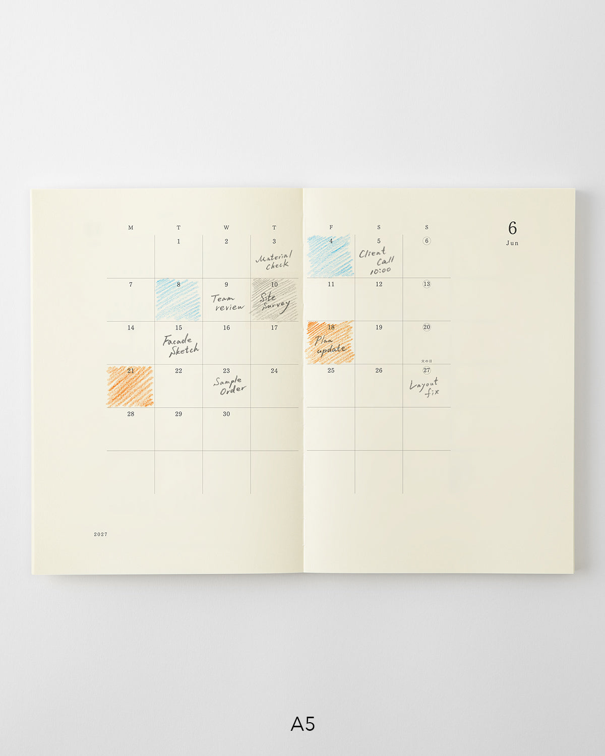 MD Notebook Diary A5
