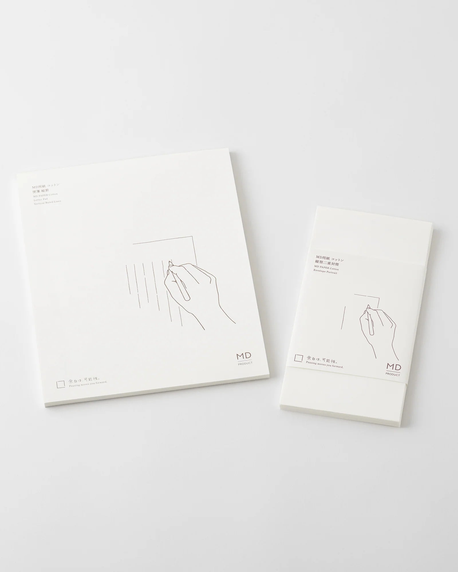 MD PAPER Cotton Letter Pad?Envelope