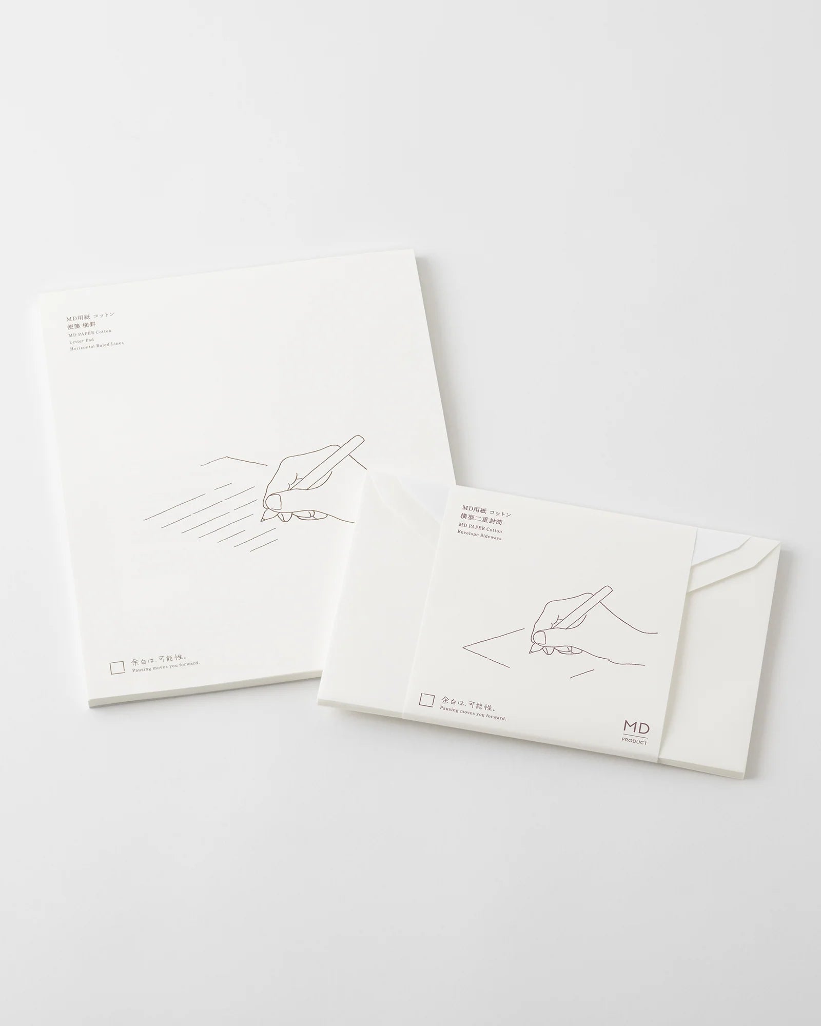 MD PAPER Cotton Letter Pad?Envelope