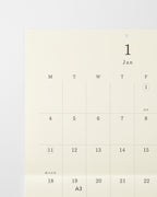 MD Wall Calendar A3