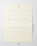 MD Wall Calendar A3