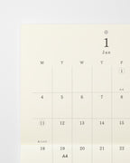 MD Wall Calendar A4